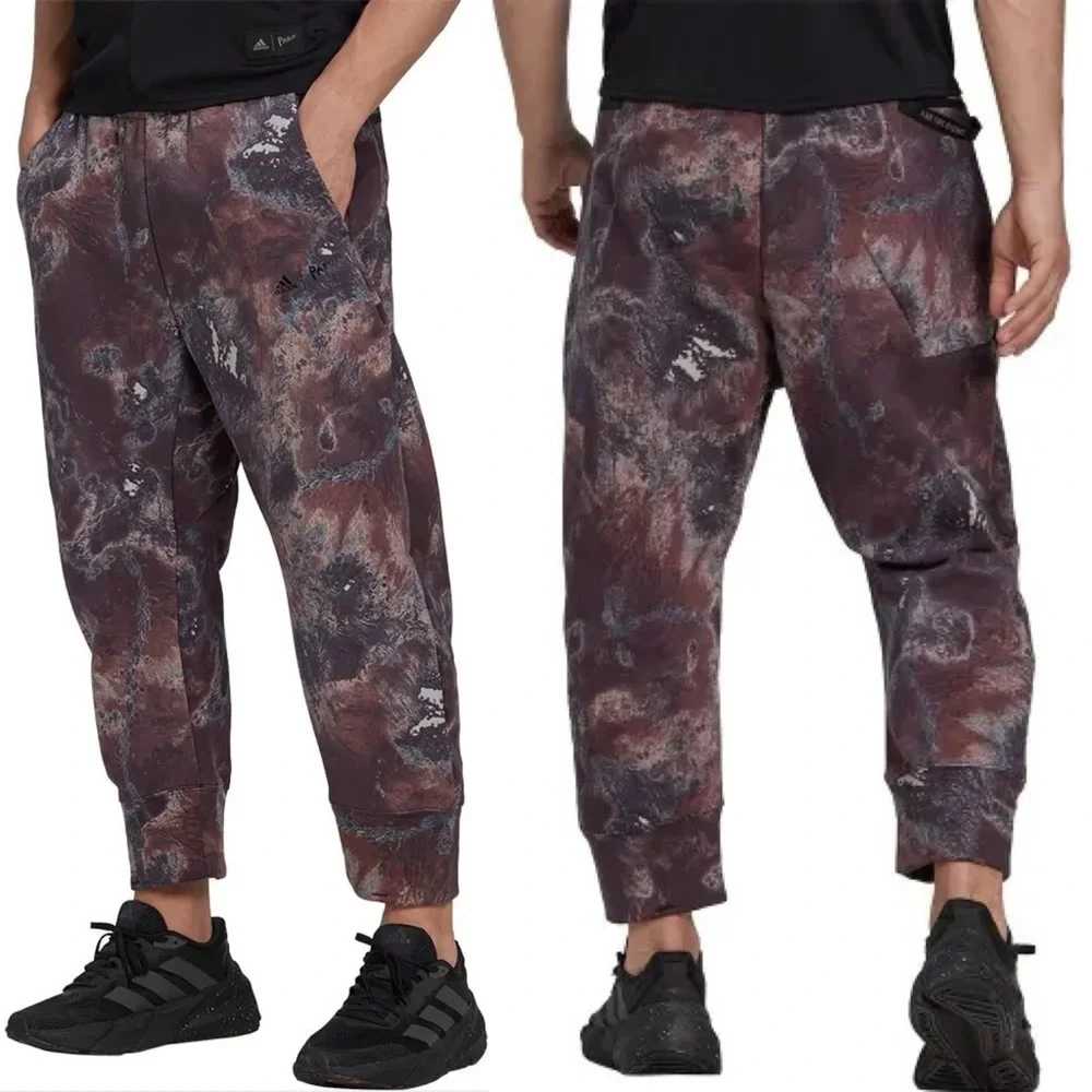 Adidas Parley 7/8 Joggers Ocean Drop Crotch Harem Pants Limited Organic Cotton - Picture 12 of 12